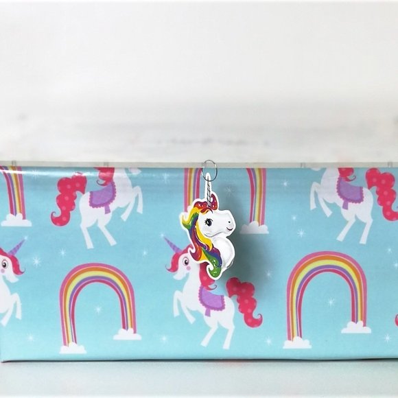 12" Square Unicorn Cake Stand - Picture 3 of 4